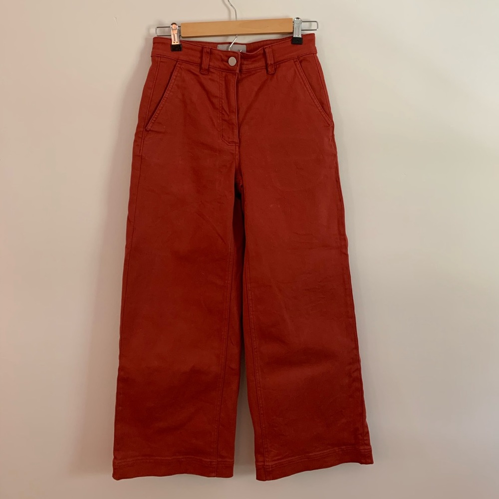 Everlane Crop Wide Leg Pants